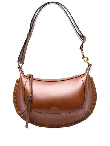 Isabel Marant Women Oskan Moon Studded Shoulder Bag