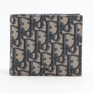 Dior canvas x leather wallet Nbey