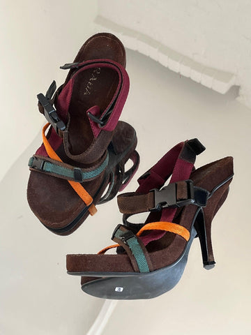 Prada Buckle heels