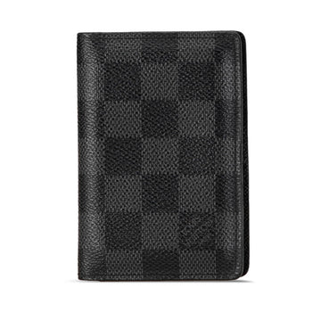 Louis Vuitton Damier Graphite Organizer Du Push Passcase N63075 Black Grey PVC  Louis Vuitton