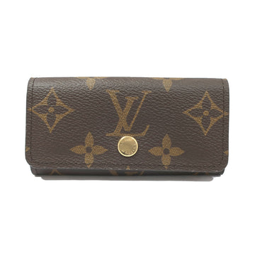 Louis Vuitton Keycase Multicle 4 M69517 Monogram Brown G   Women Small Boxes  Bags