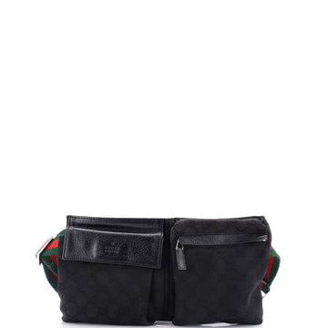Vintage Double Belt Bag GG Canvas