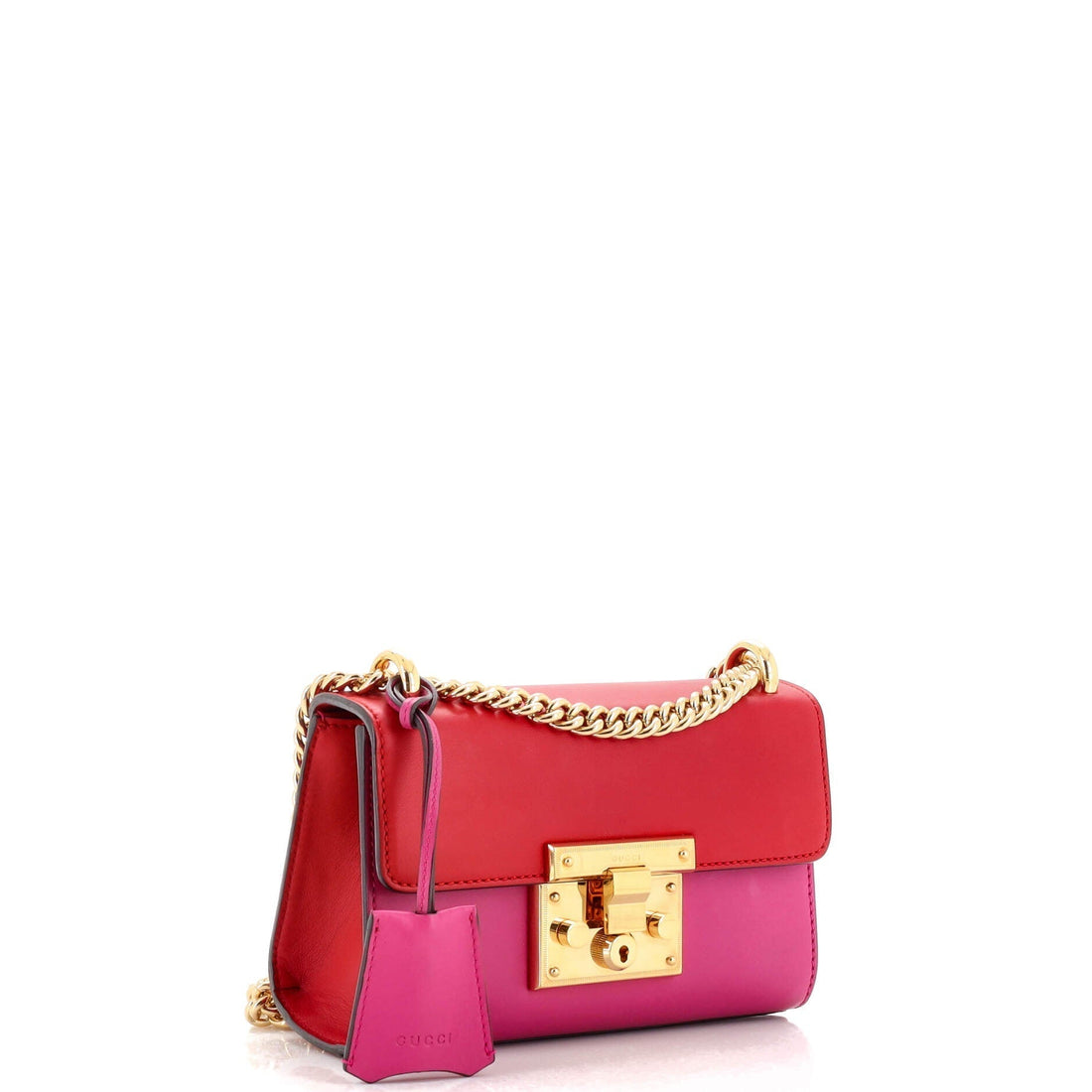 Padlock Shoulder Bag Leather Small