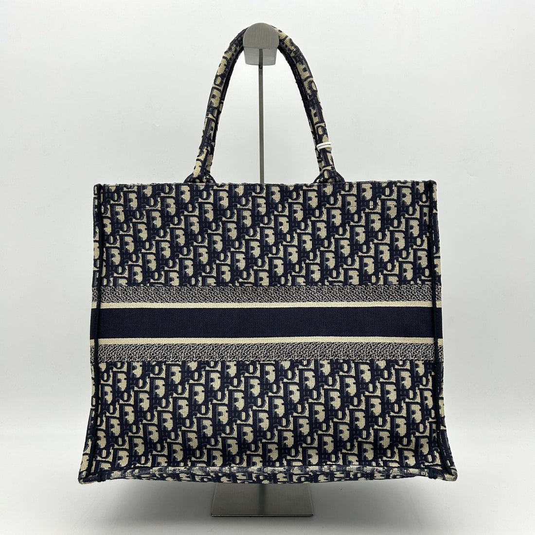 Book tote cloth tote Dior Blue in Cloth LA33096