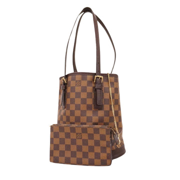 Louis Vuitton Bucket Pm  Canvas Shoulder Bag ()