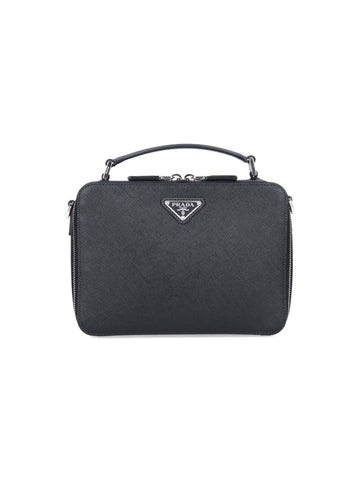 Prada Men Brique Saffiano Bag
