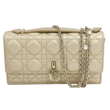 CHRISTIAN DIOR Mini Bag Chain Shoulder MISS DIOR Miss Dior S0980ONHN Lady  G Color Woman  2WAY Purchase Certificate Box