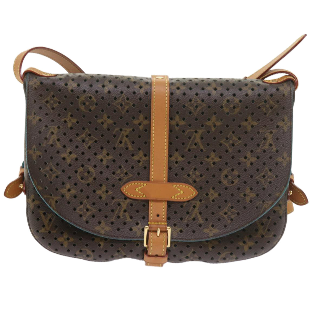Louis Vuitton Saumur  Canvas Shoulder Bag ()