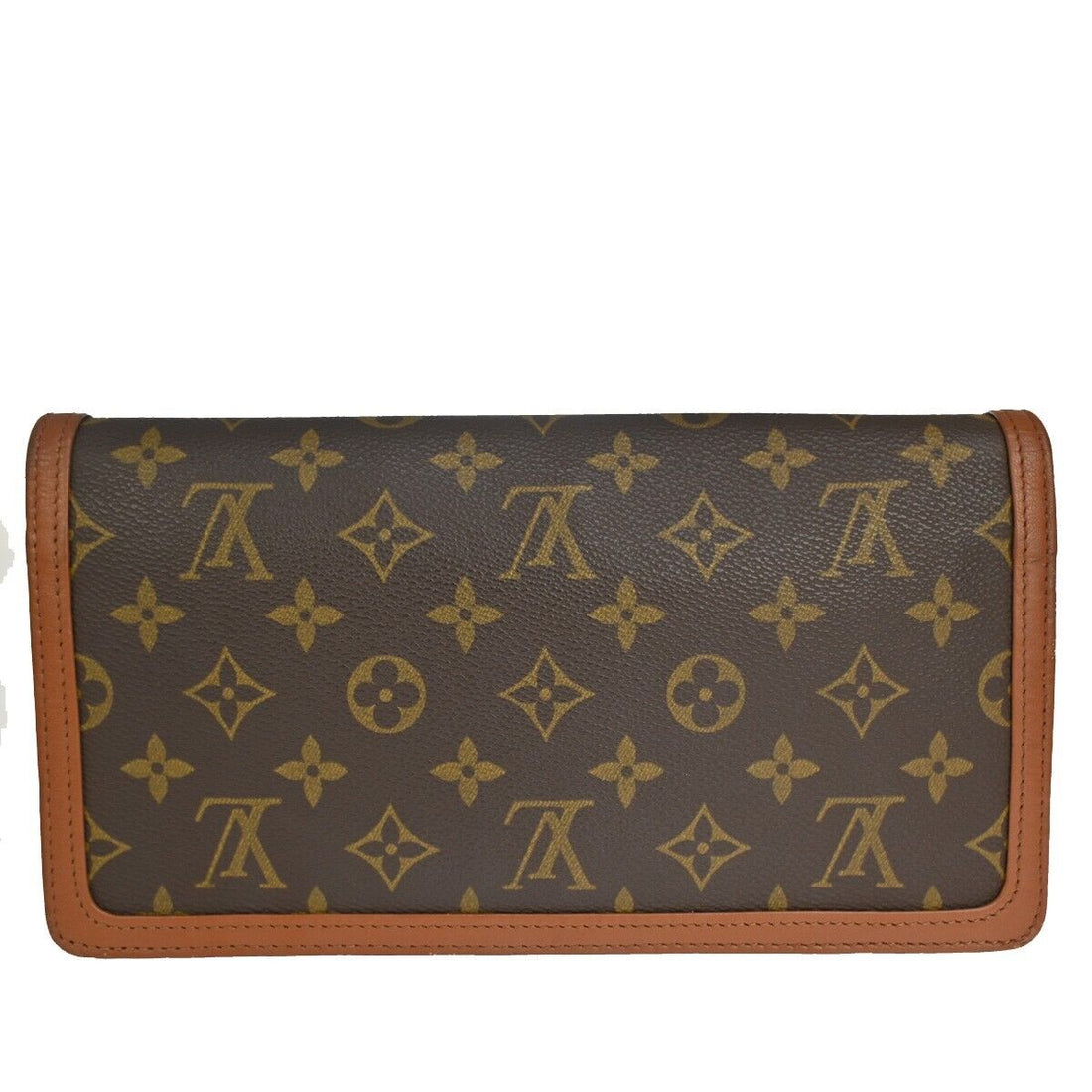 Louis Vuitton Pochette Dame  Canvas Clutch Bag ()