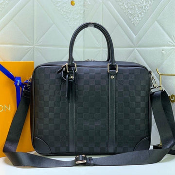 Makersluxe - Sirius Briefcase Black
