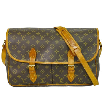 Louis Vuitton Gibeciere  Canvas Shoulder Bag ()