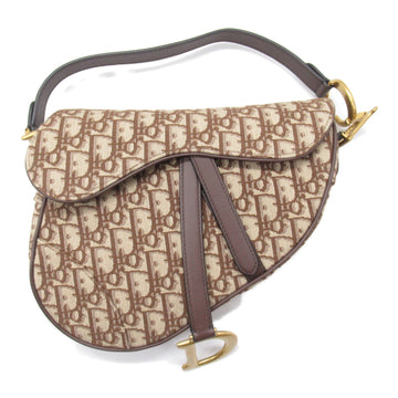 Dior Dior Saddle Bag Shoulder Bag Canvas  Beige/Brown Bag