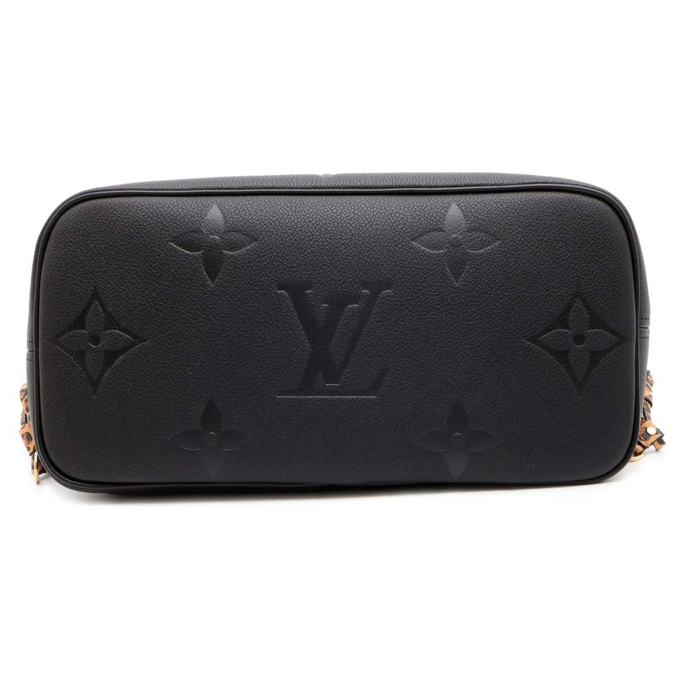 ?Reserved?LOUIS VUITTON Neverfull_2021AW Noir M45856 Monogram Empreinte Leather Size MM