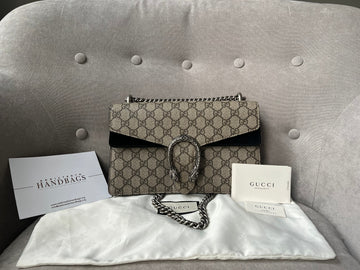 Gucci Dionysus GG Supreme Small Shoulder Bag (RRP £2,220)