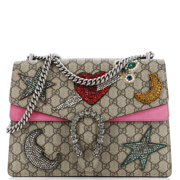 Dionysus Bag Embellished GG Coated Canvas Medium