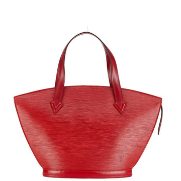 Louis Vuitton Epi Sandjack Handbag M52277 Castilian Red Leather  Louis Vuitton