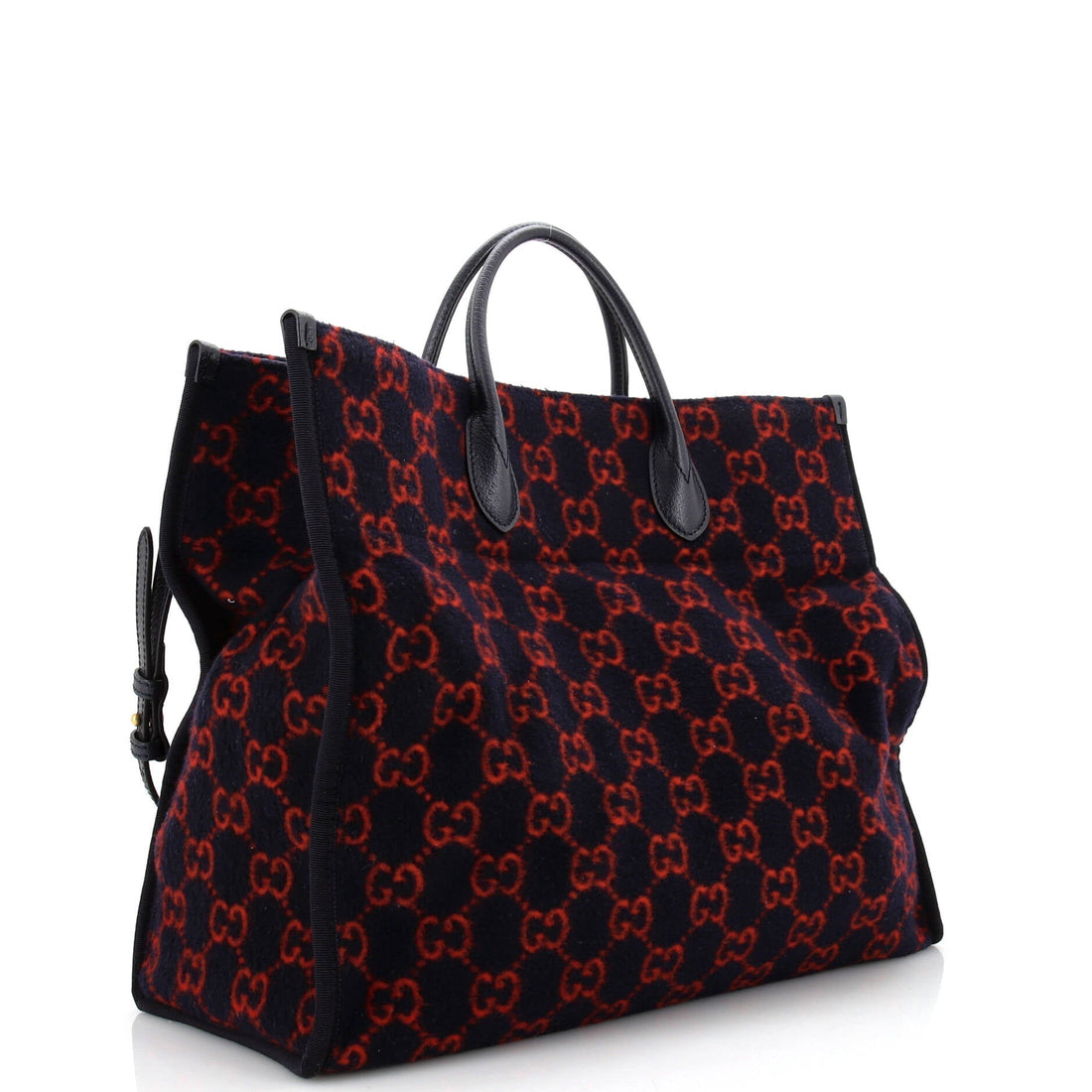Shopping Tote GG Wool Large