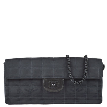 Chanel 2001-2003 Black New Travel Line East West