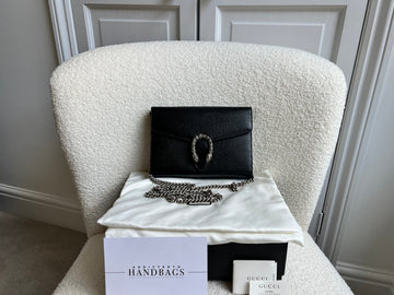 Gucci Dionysus Black Mini Chain Bag (RRP £1340)