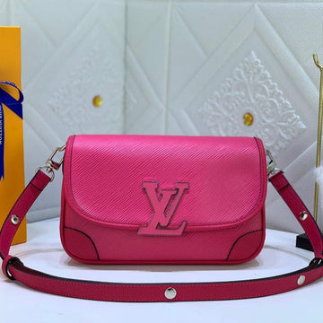 Makersluxe - Buci Shoulder Bag Pink
