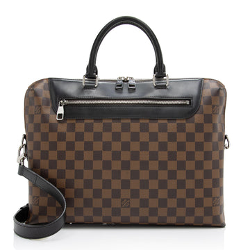 Louis Vuitton Damier Ebene Porte Documents Jour Bag