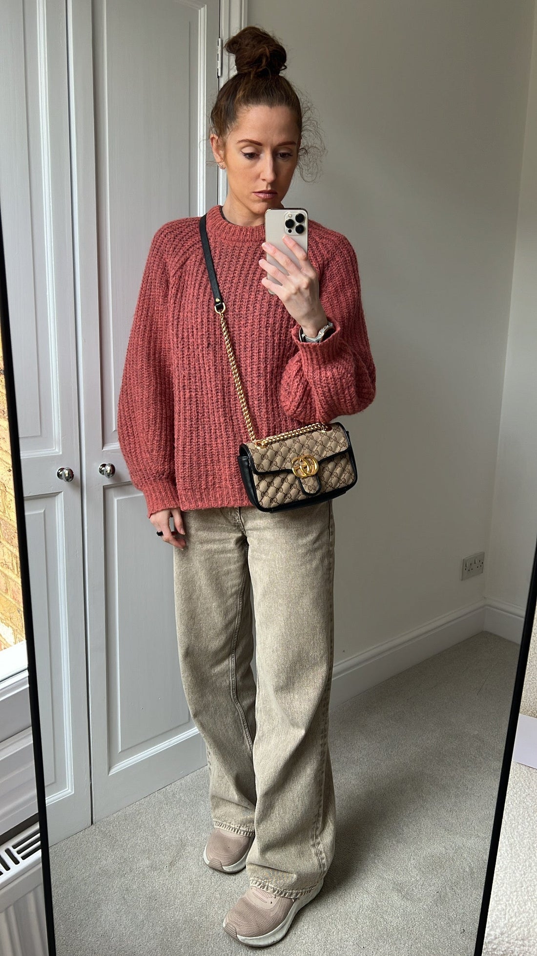 Gucci GG Beige Marmont Mini Shoulder Bag (RRP £1,470)