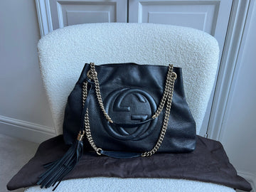 Gucci Black Soho Chain Tote (RRP £1350)