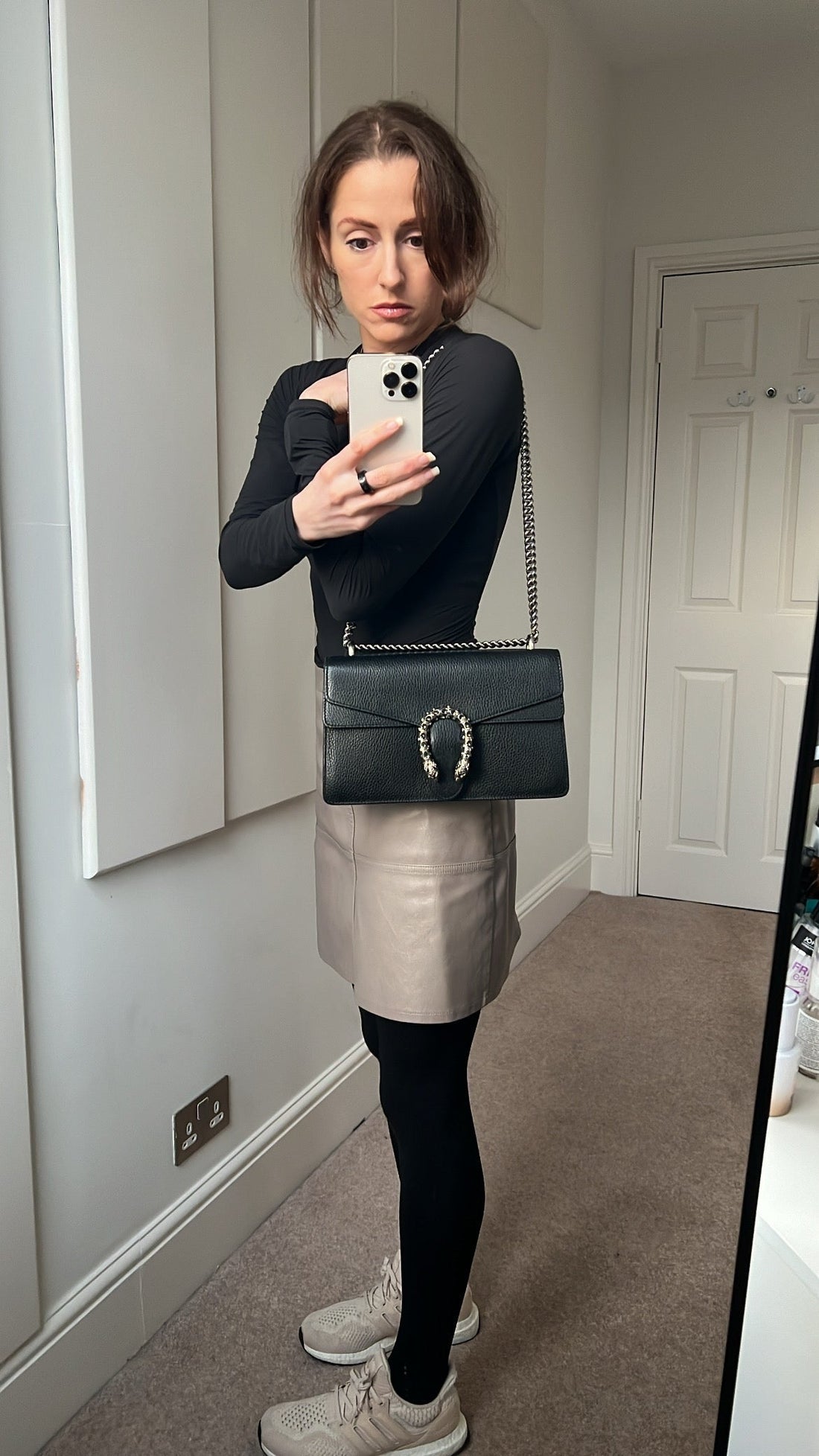 Gucci Dionysus Grey Small Shoulder Bag (RRP £2,670)