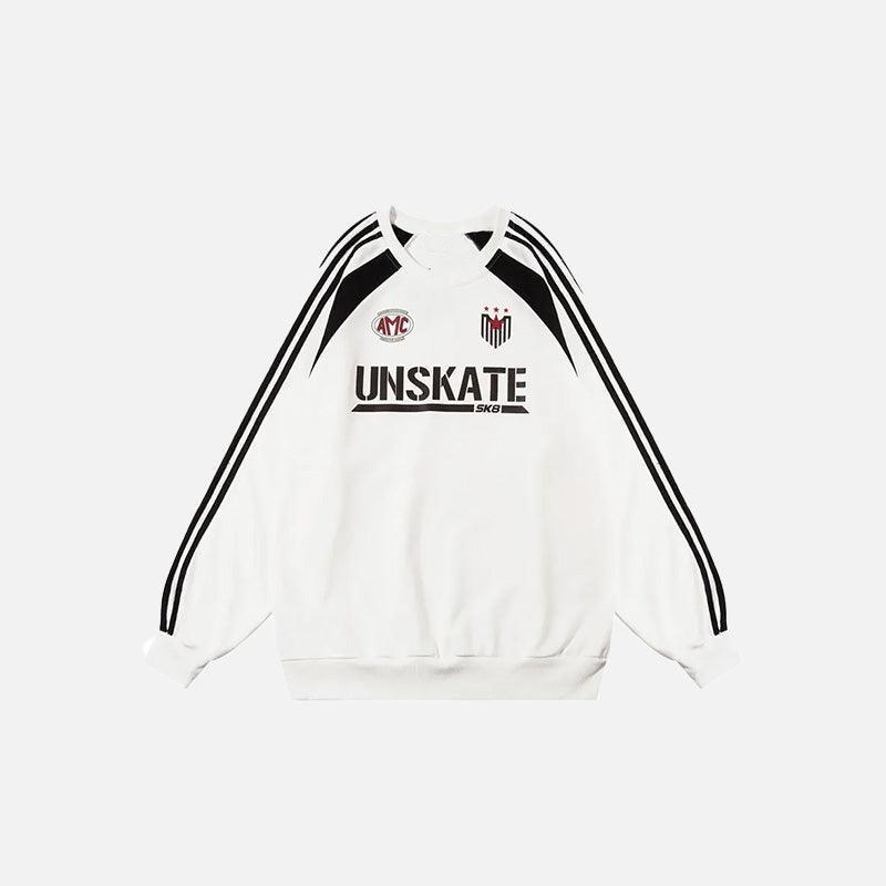Y2K Vintage Loose Graphic Sweatshirt