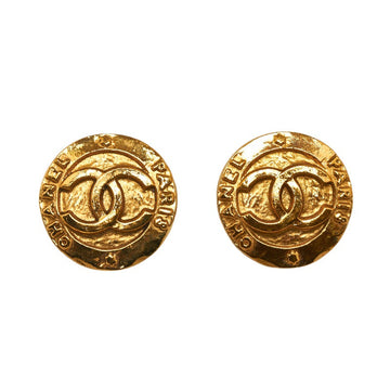 Chanel Vintage Round Coca-Cola Earrings G   Chanel