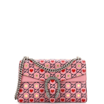 Dionysus Bag Limited Edition Valentines GG Printed Leather Small