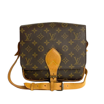 Louis Vuitton Cartouchière  Canvas Shoulder Bag ()