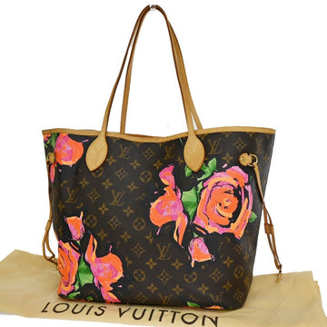 Louis Vuitton Neverfull Mm  Canvas Tote Bag ()