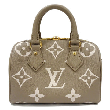 LOUIS VUITTON Louis Vuitton Monogram Amplant Speedy Bandouliere 20 Turtle Cream M46575 2WAY Bag Handbag