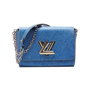 LOUIS VUITTON Lewitton Epi Twist MM Chain Shoulder Epirizer Denim Light (Silver x G Gold) Shoulder Bag  Shoulder Bag  Shoulder Bag Hybrid   Delivery] Himalan Bookstore Online