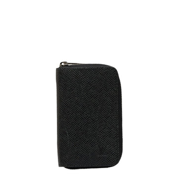 Louis Vuitton Tiger Zippe Coinpace Coincase Round Fassner M30511 Noir Black Leather Men Louis Vuitton
