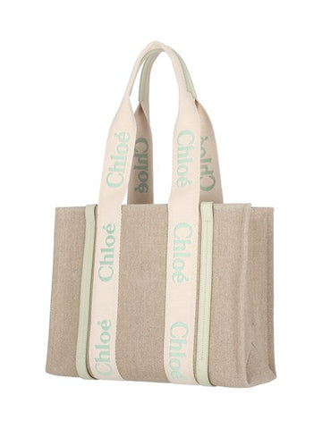 Chloé Women Woody' Medium Tote Bag