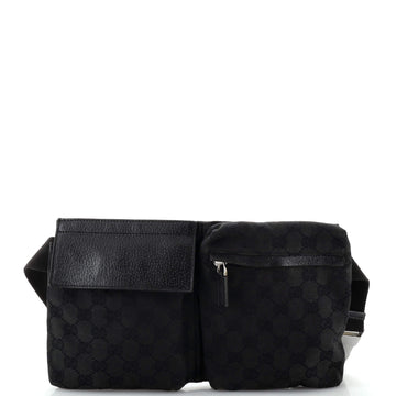 Vintage Double Belt Bag GG Canvas