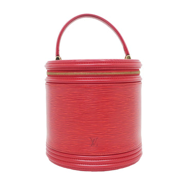 Louis Vuitton Red Vanity Bag Hand Red Pouch M48037