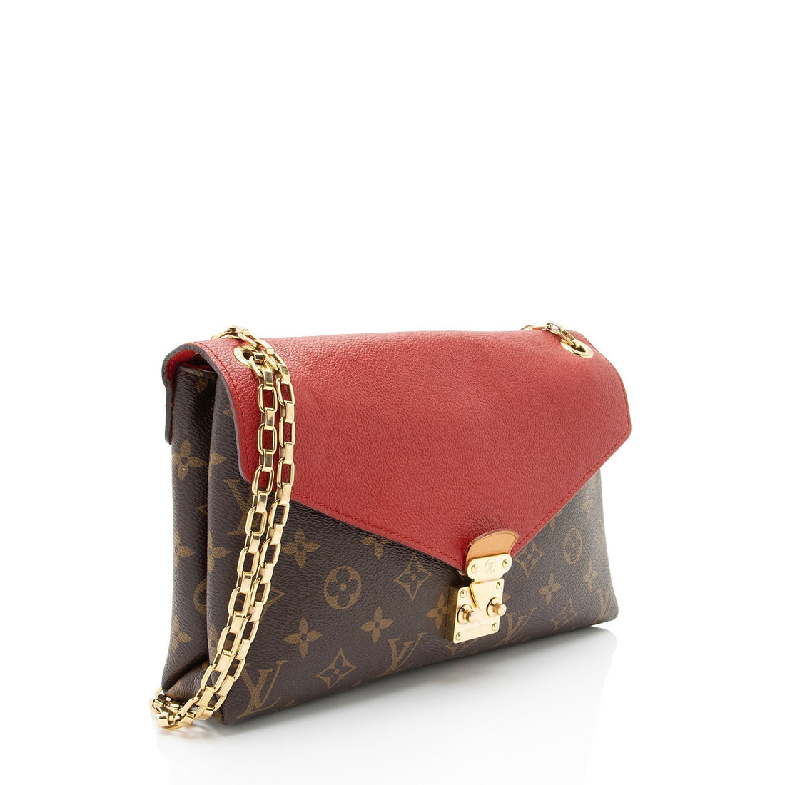 Louis Vuitton Monogram Canvas Pallas Chain Shoulder Bag