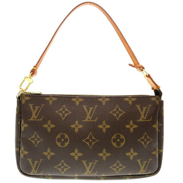 Louis Vuitton Pochette Accessoires  Canvas Clutch Bag ()