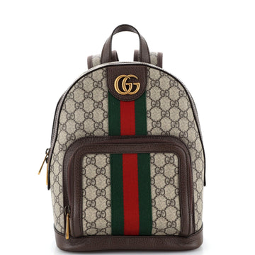 Ophidia Backpack GG Coated Canvas Small