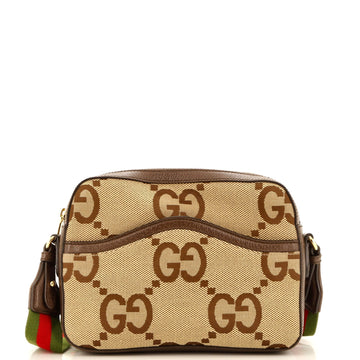 Messenger Bag Jumbo GG Canvas