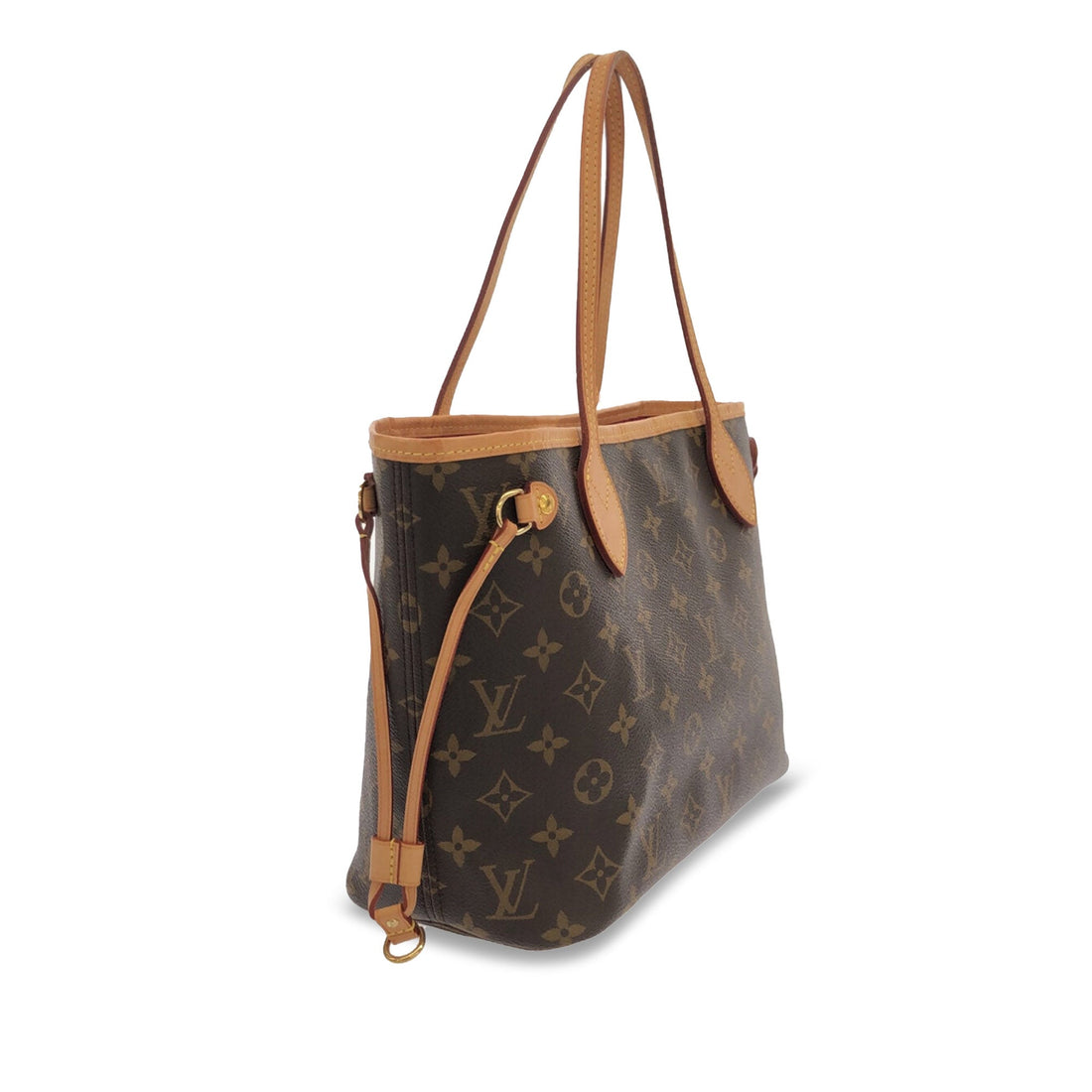 Brown Louis Vuitton Monogram Neverfull PM Tote Bag