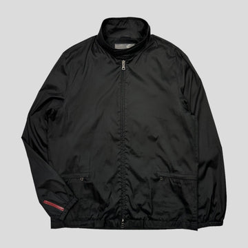 Prada Sport 00’s Convertible Soft Nylon Bag Jacket - L