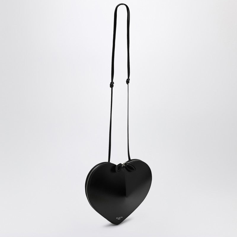 Alaia Le Coeur Black Leather Bag Women