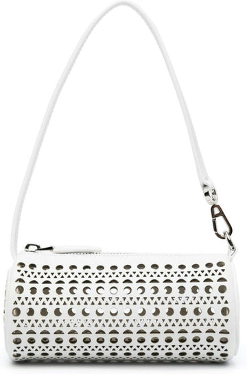 TUBE MINI LEATHER SHOULDER BAG