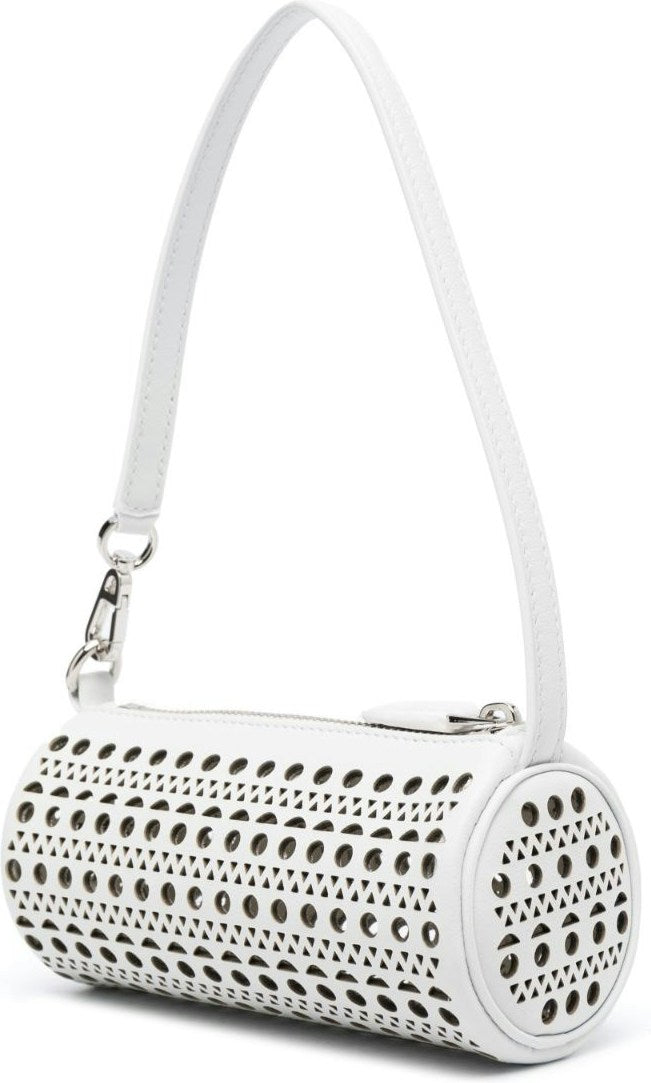TUBE MINI LEATHER SHOULDER BAG