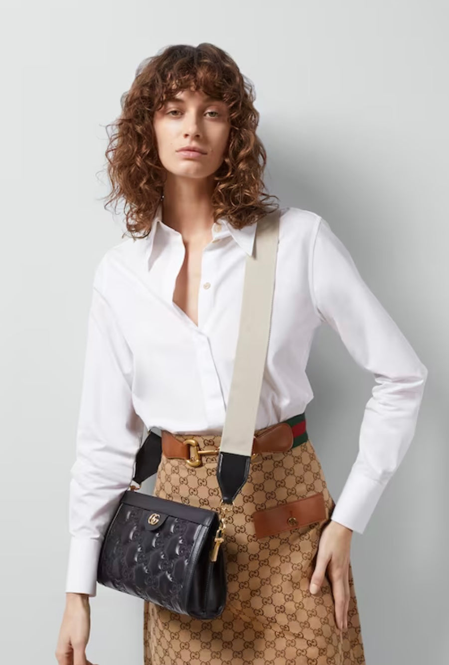 Gucci GG Matelasse Black Shoulder Bag (RRP £2230)