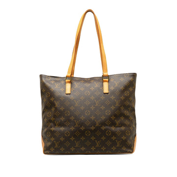 Brown Louis Vuitton Monogram Cabas Alto Tote Bag